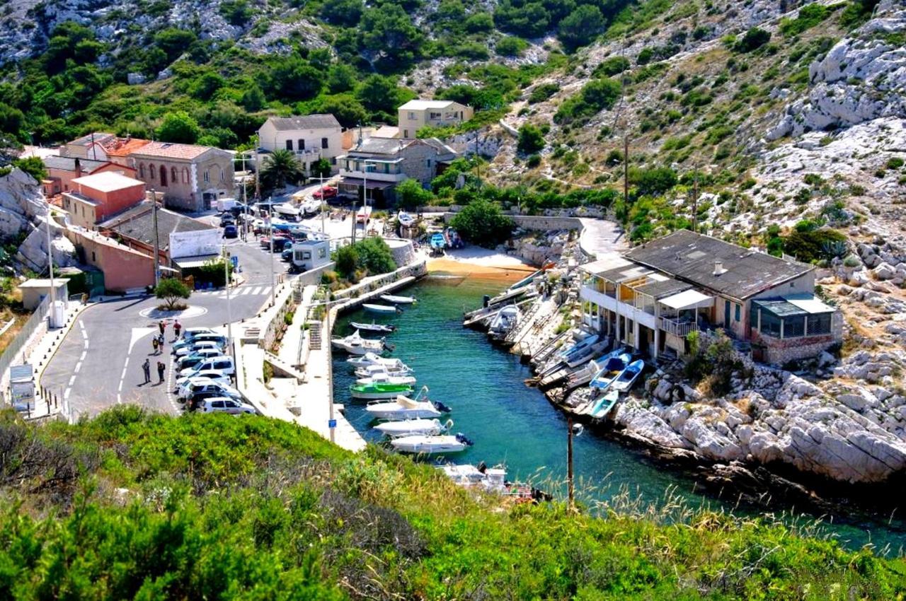 Cabanon Du Pecheur, Parc National Des Calanques Villa Marsilia Exterior foto