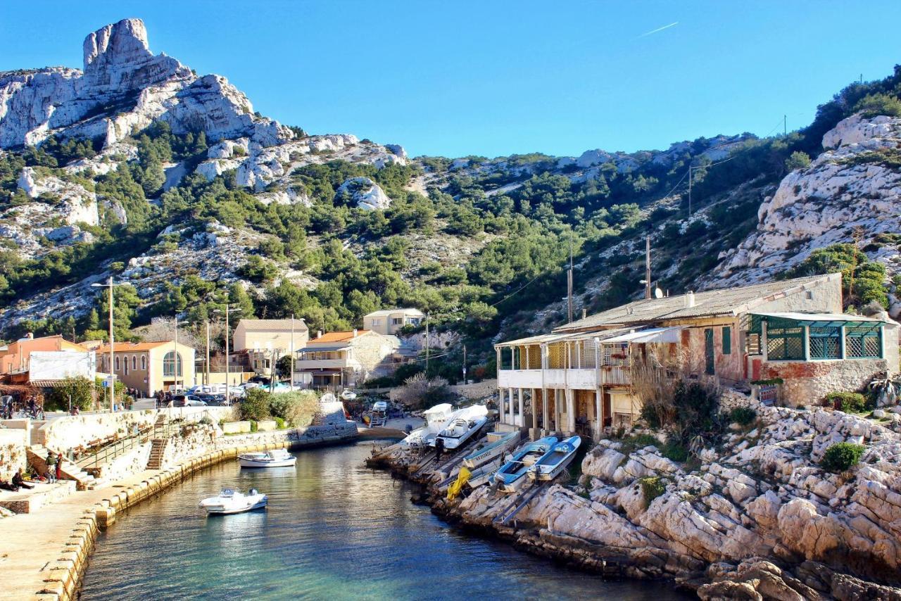 Cabanon Du Pecheur, Parc National Des Calanques Villa Marsilia Exterior foto