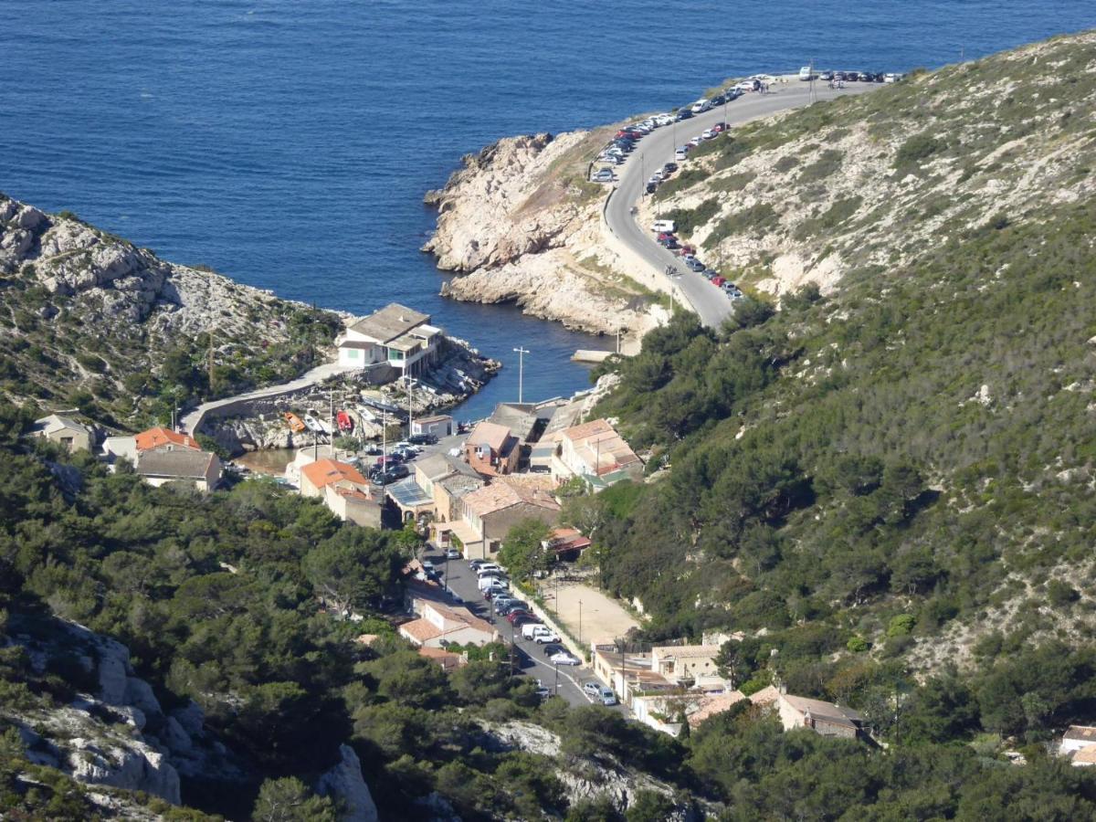 Cabanon Du Pecheur, Parc National Des Calanques Villa Marsilia Exterior foto